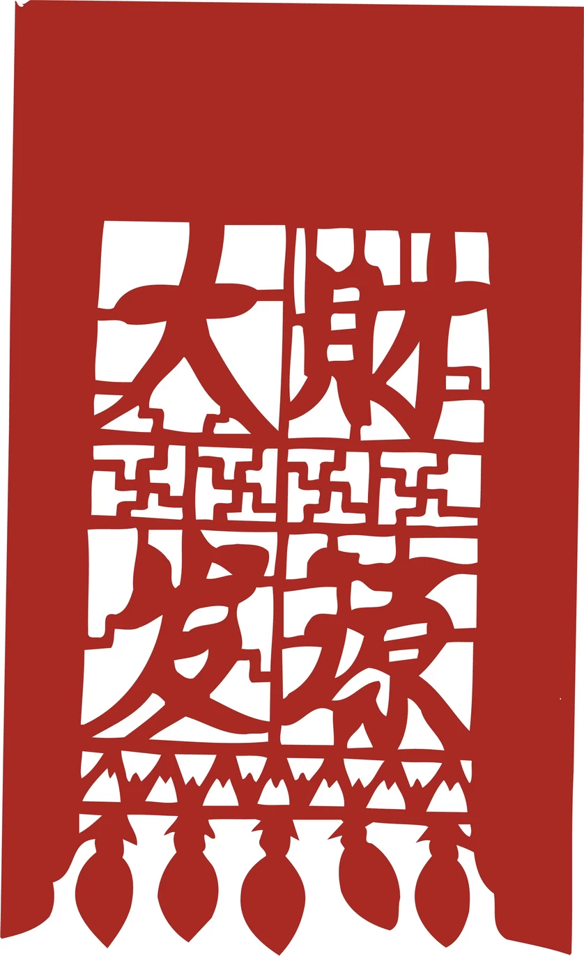 中国风中式传统喜庆民俗人物动物窗花剪纸插画边框AI矢量PNG素材【1941】